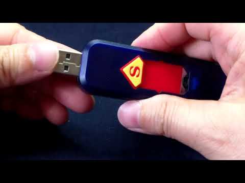 מצת נטענת USB - המצת שלא נגמרת לעולם!