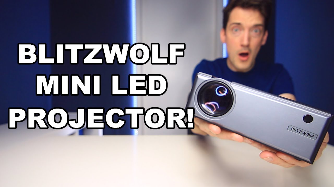 BLITZWOLF BW-VP1 MINI LED PROJECTOR REVIEW!
