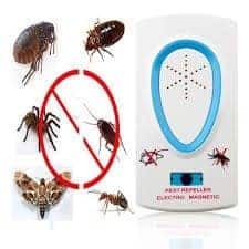 מתקן מרחיק יתושים, חרקים ומטרידים באמצעות טכנולוגיה על-קולית