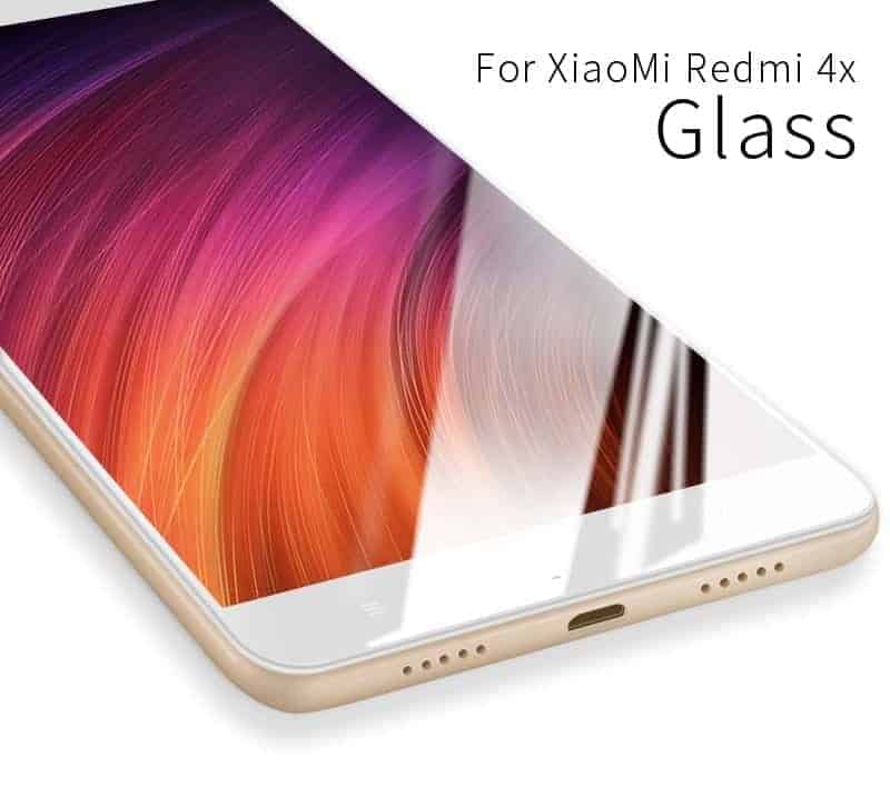 מגן מסך זכוכית עבור xiaomi redmi 4X א