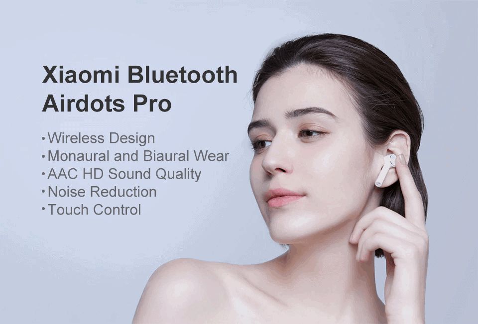 אוזניות Bluetooth אלחוטיות שיאומי Xiaomi Mi AirDots Pro 3