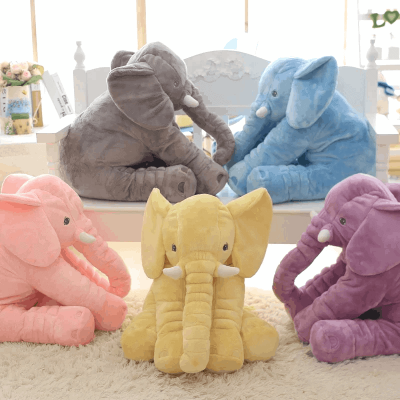 כרית פינוק בצורת פיל לתינוקות 9